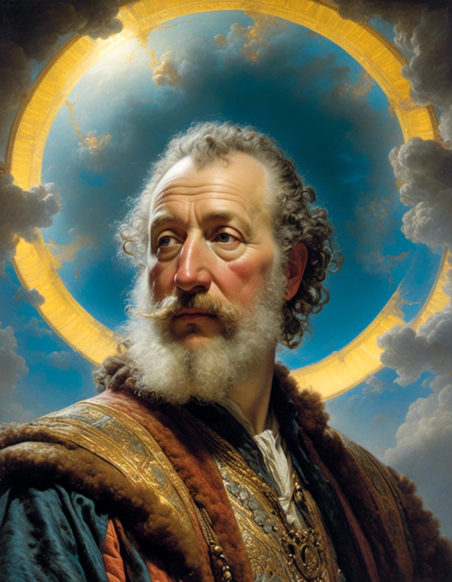 Lord Denethor II, King of Gondor in Rembrandt Lighting