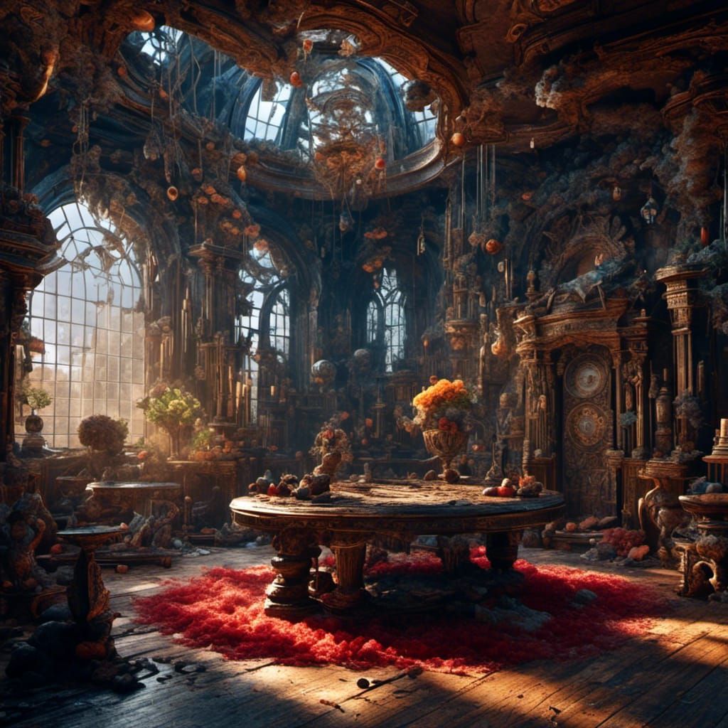 Ethereal Fantasy Realm in Unreal Engine 5 Style