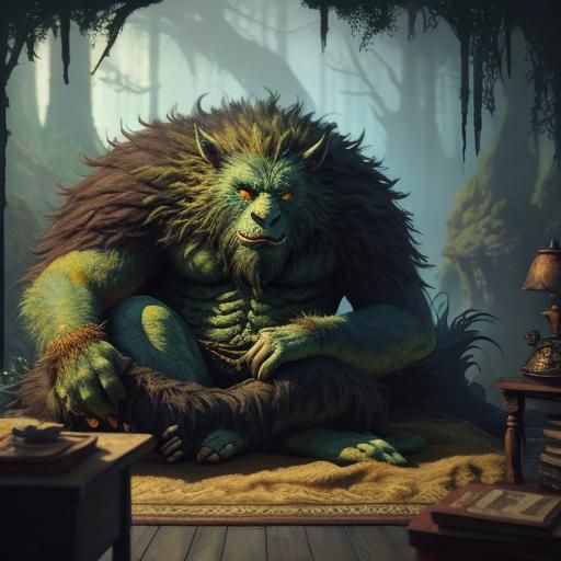 Whimsical Monster's Bedroom Sanctuary