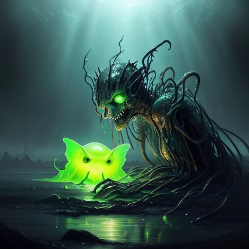 Hope in the Shadows of the Translucent Luminous Creature