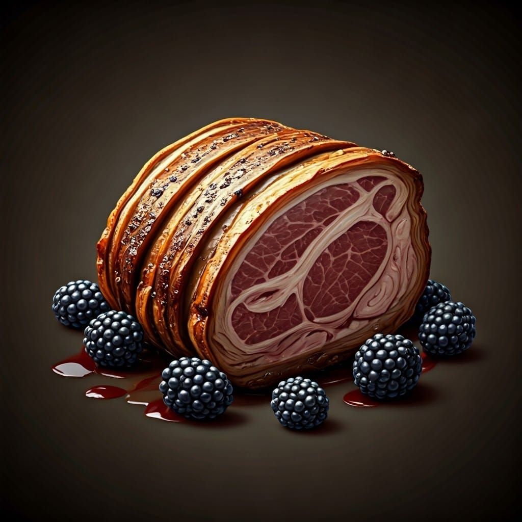 Wilderness Tracker's Roast Stew in a Rich Berry Glaze