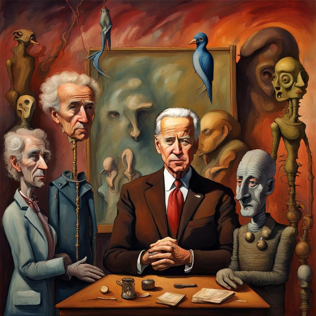 Surrealistic Dreamscapes in Warm, Deep Colors