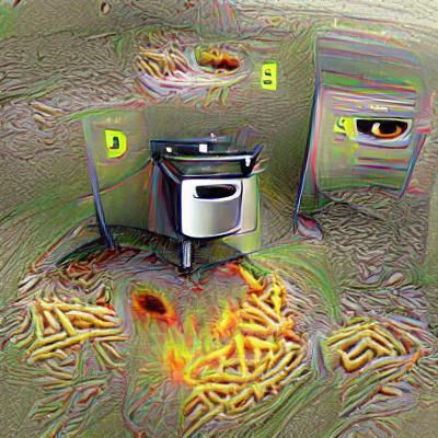 A Deep Fryer's Existential Crisis in a Fiery Abyss
