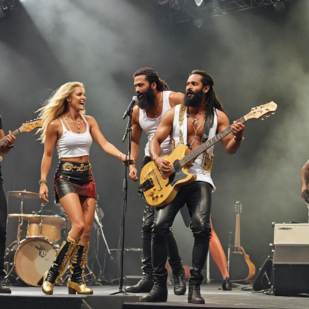 Dynamically Stylish Brazilian Orquesta Sertaneja Performance