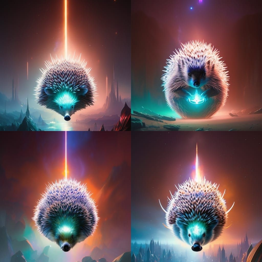 Crystal Hedgehogs: Dark Fantasy Masterpiece