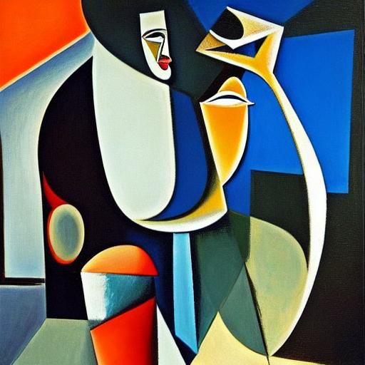 Cubist Rebellion: A Person's Choice in a Fearful World