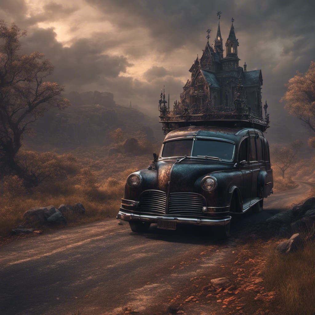 Hearses in Enchanted Twilight Realms
