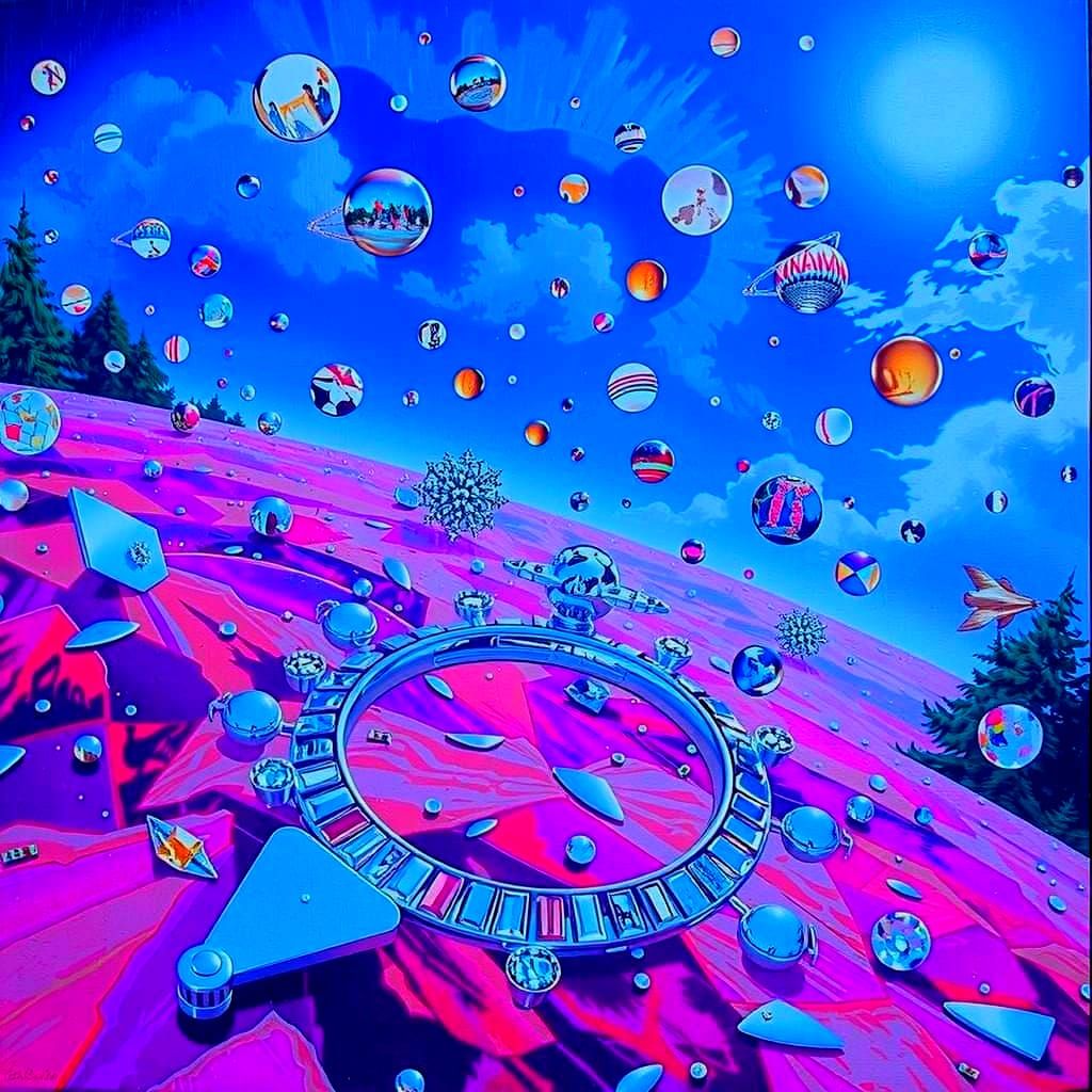 Glinting Metallic Textures with Reflections