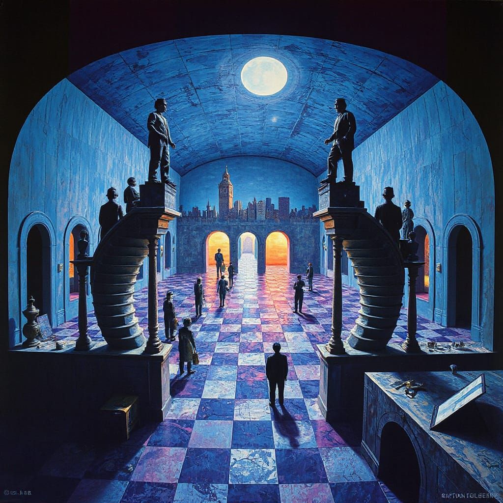 Surreal Optical Illusions and Impossible Architecture