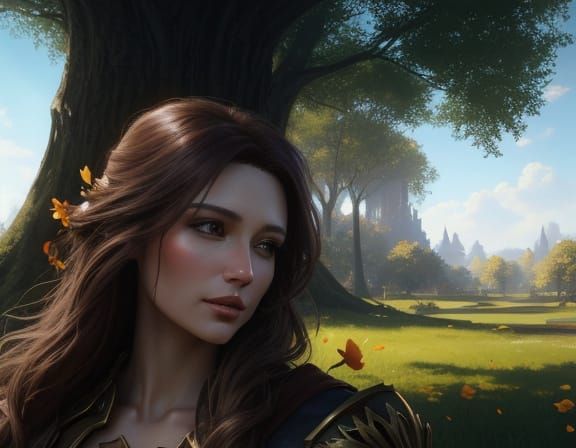 Self portrait anime style