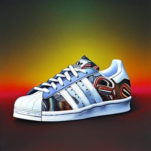 Adidas Superstar Sneakers Art