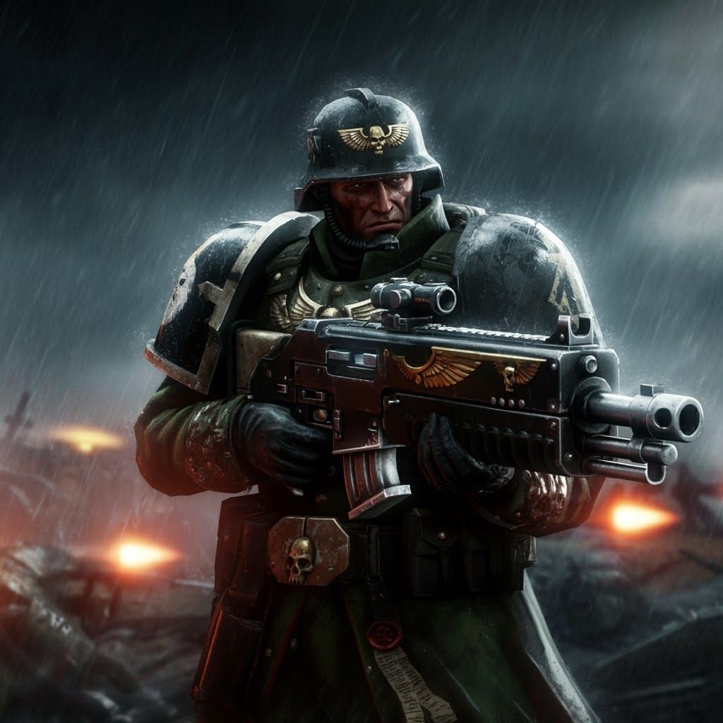 Cadian shock-trooper