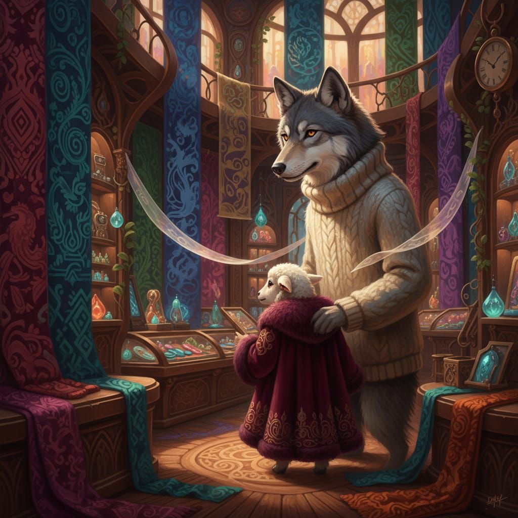 Wolf in Wool & Lamb in Fur Shop