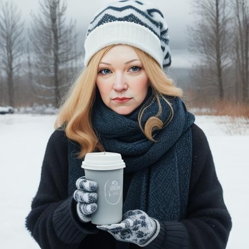 Winter Portrait of Angela Marie Morrison