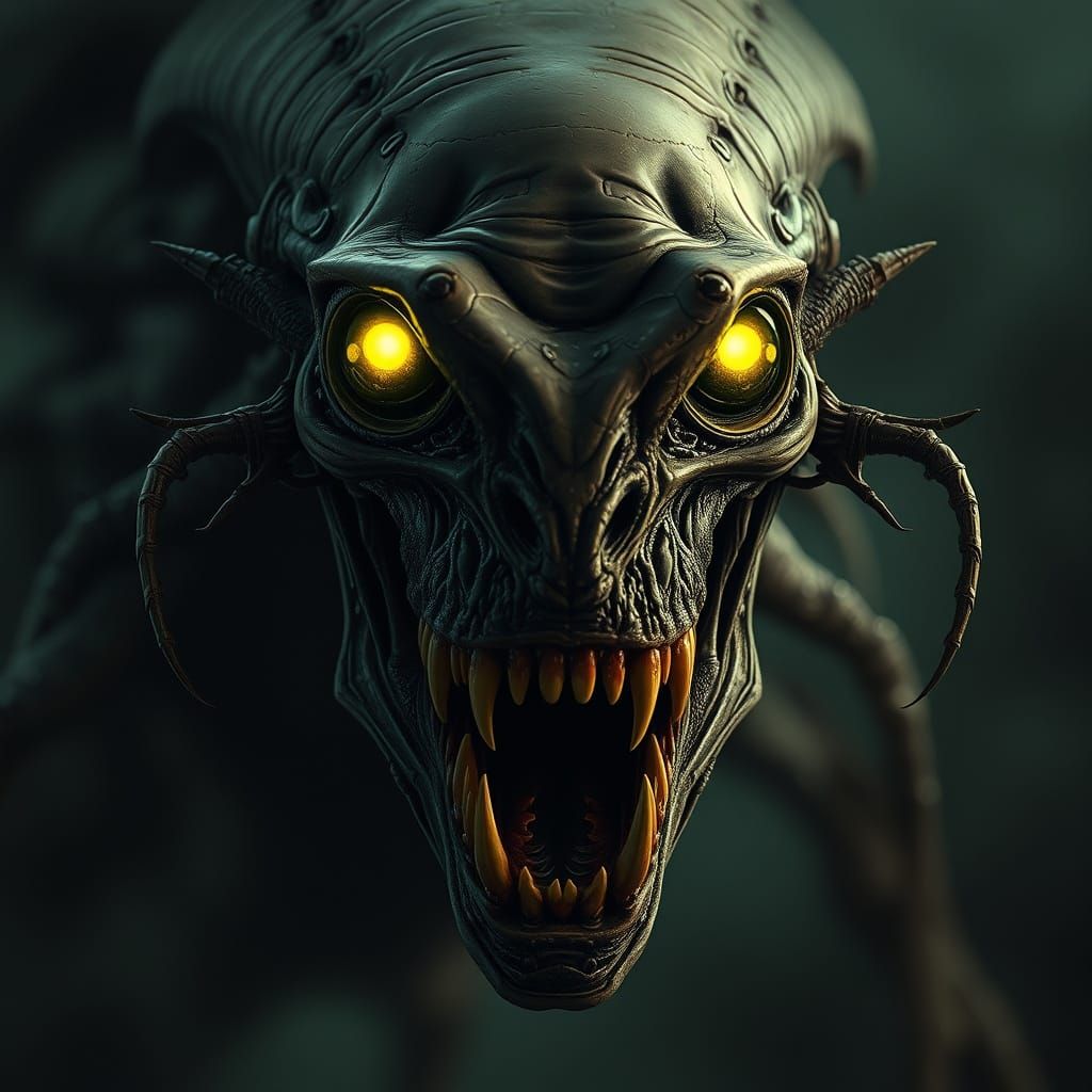 Alien. Monsrter, raaaa scary