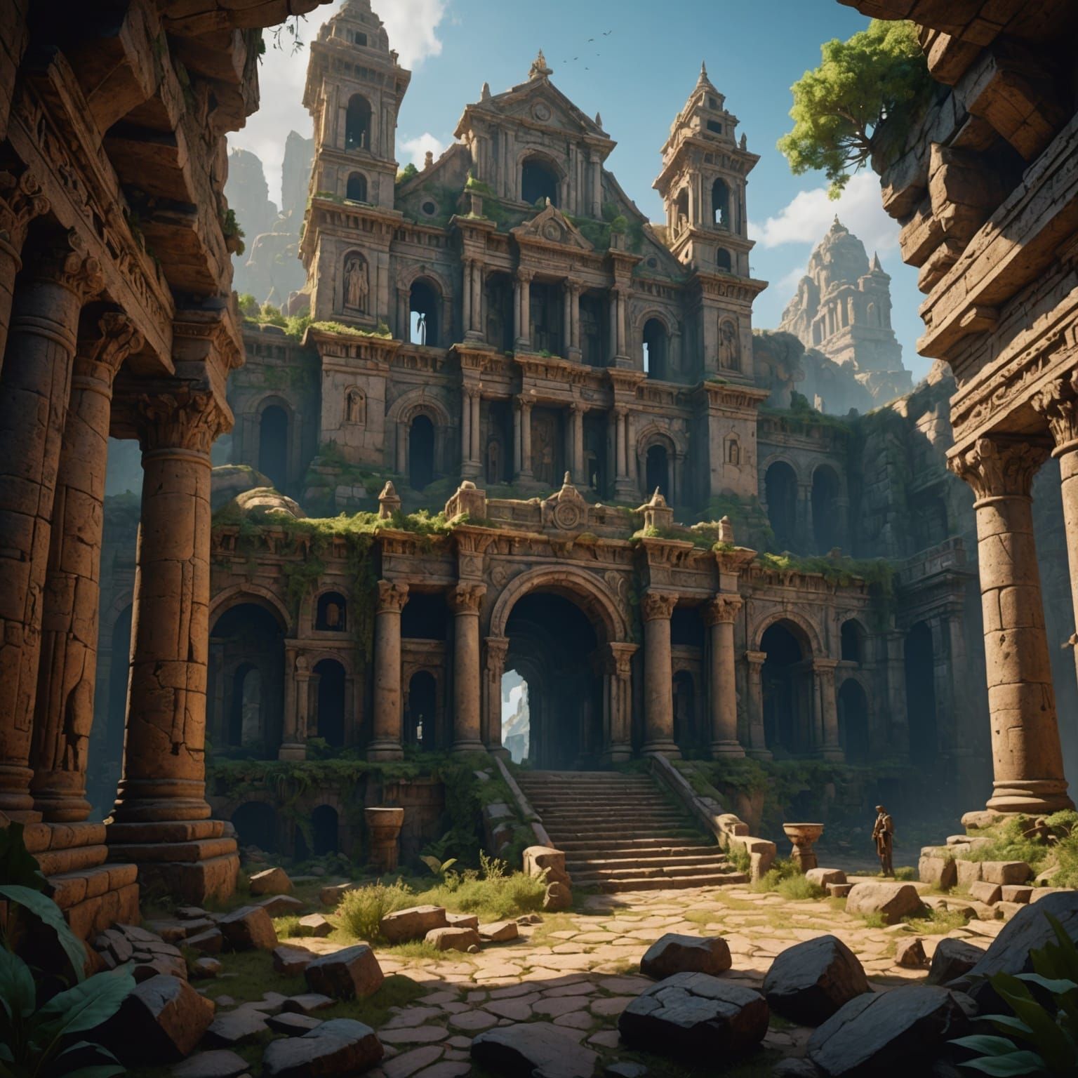 Treasured Ancient Relic Unveiled in Splendid Colors