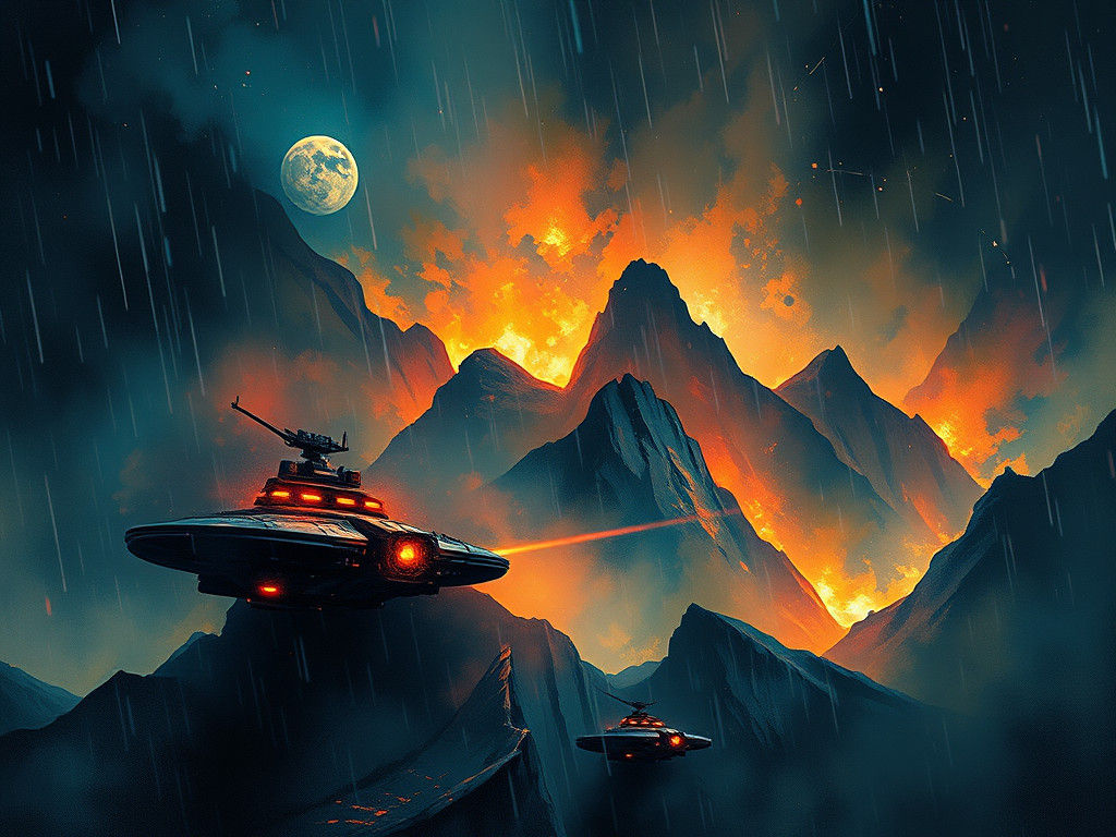 Ethereal Cities in Deep Space