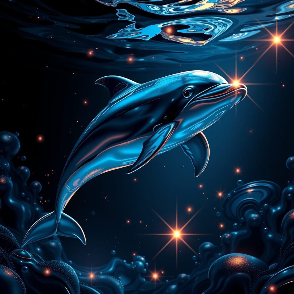 Luxurious Oceanic Dreams in Art Deco Style