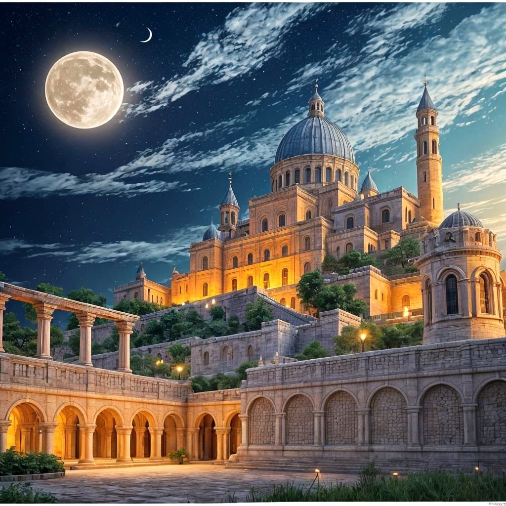 Good Night Image: A Peaceful AI Generation