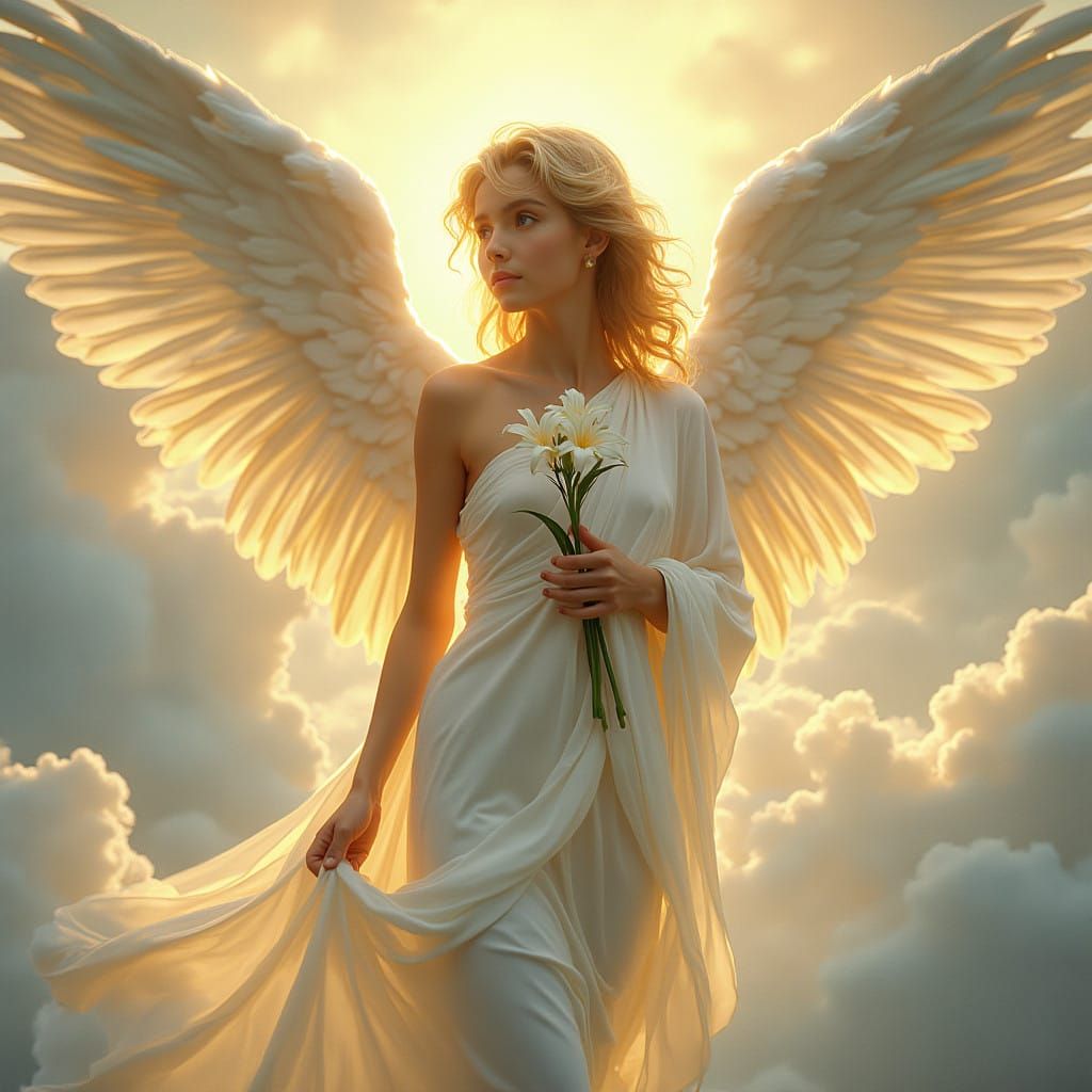 Divine Balance Embodied in Celestial Form