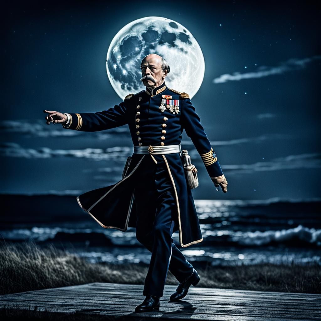 Otto von Bismarck in a Moonlit Dance