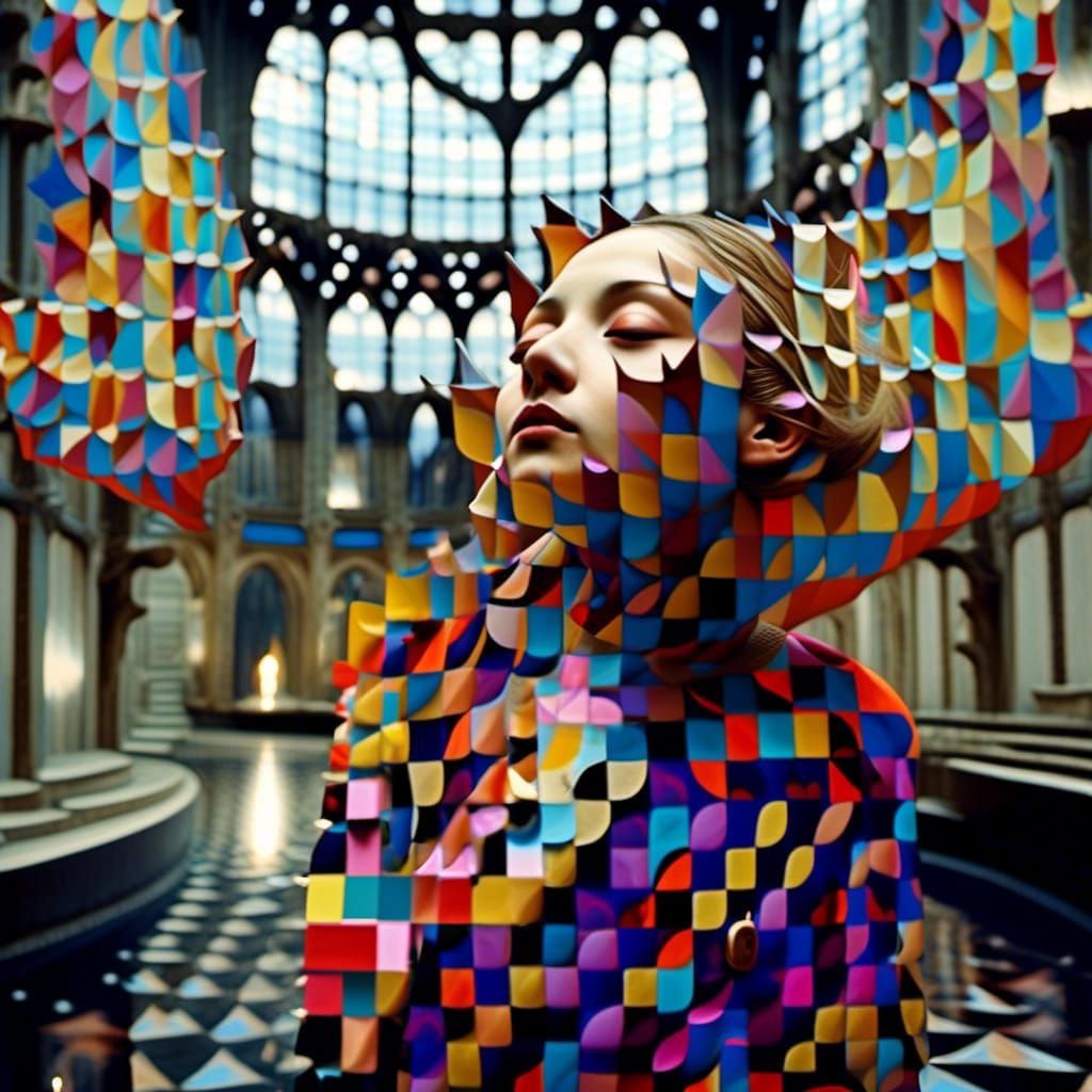 Surreal Reality Fracture in Dreamlike Rendering