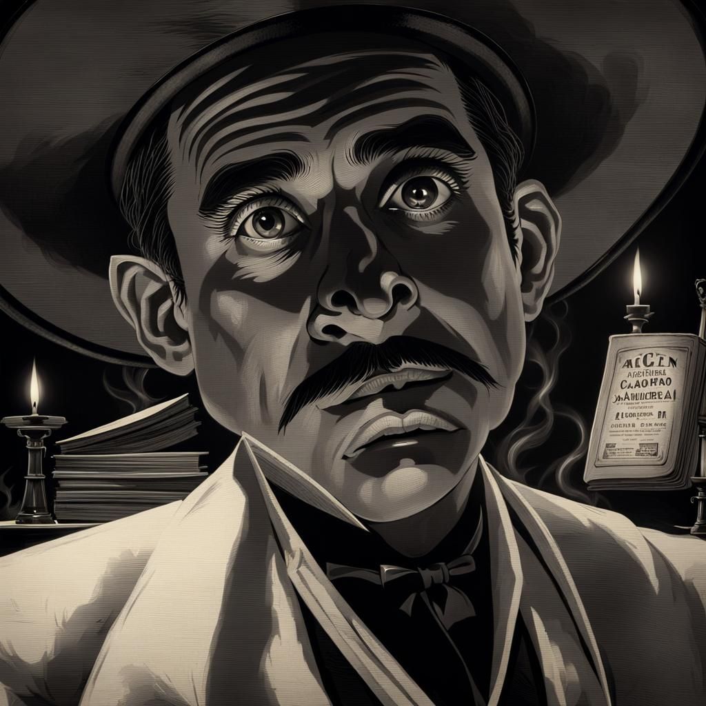 Vaquero Dancer in Dark Academia Reverie