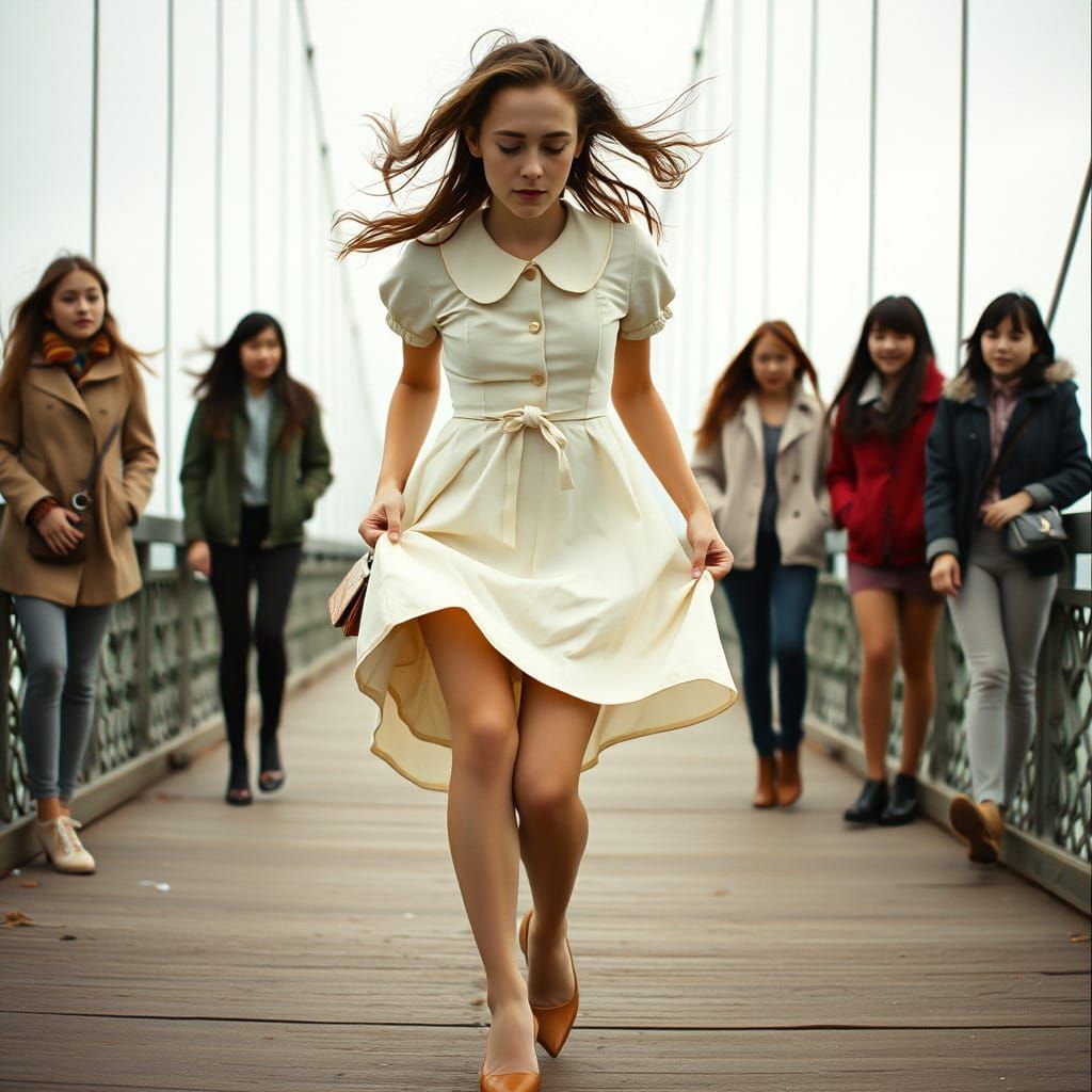 Dashing Young Man in Elegant Crossdresser's Embarrassing Mom...