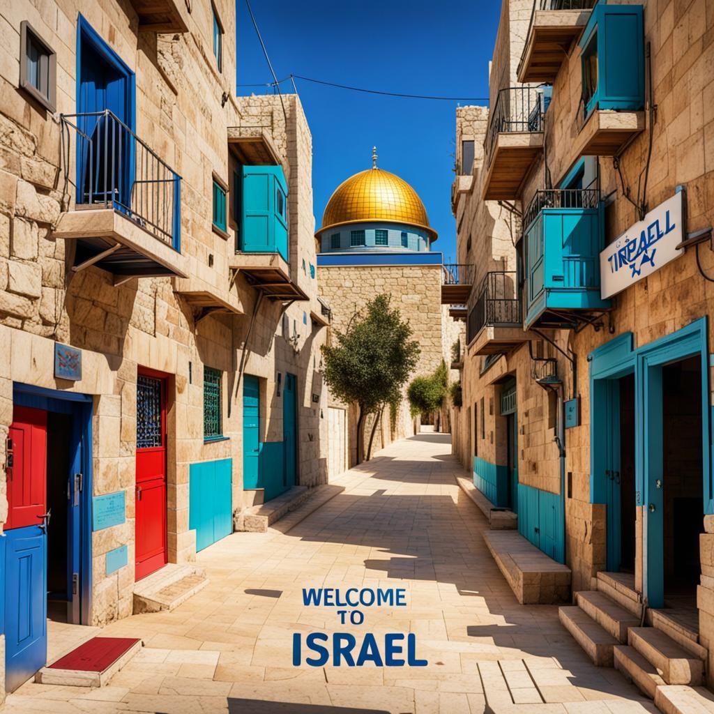 Vibrant Colors Welcome You to the Holy Land