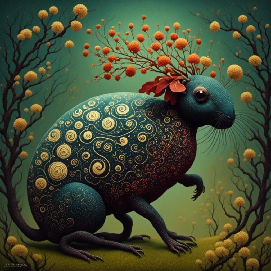 Dreamy Waterfall Scene with Cicadas Singing