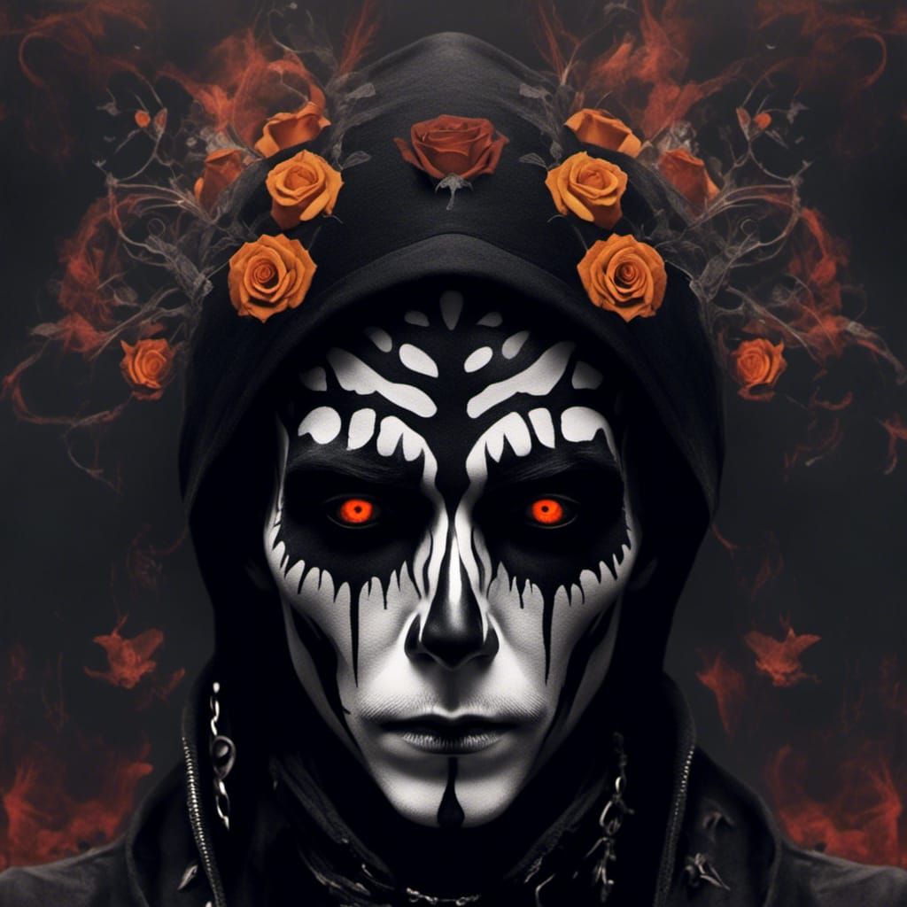 A Dark and Brooding Gothic Figure