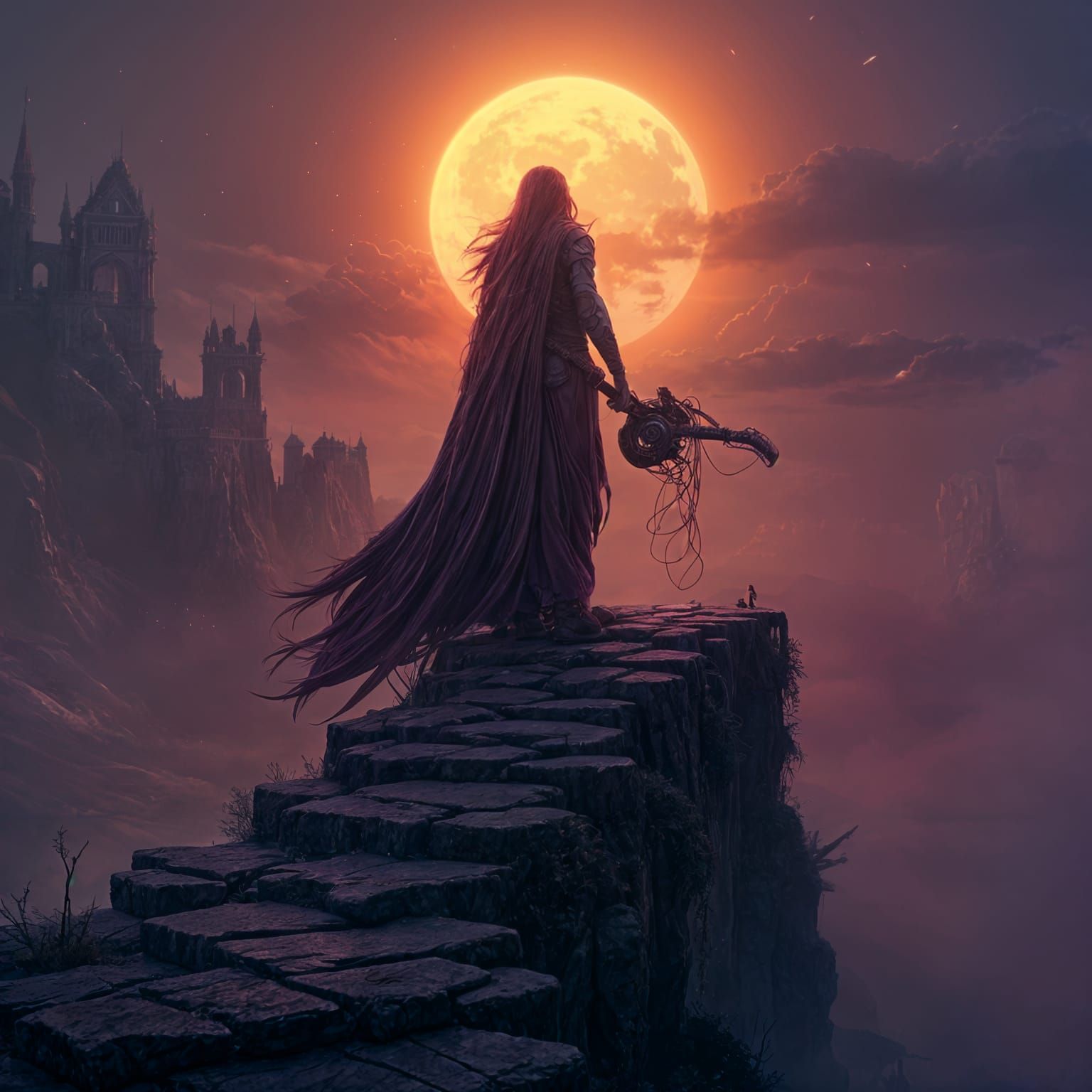 Epic Hair Band Record Sleeve Art