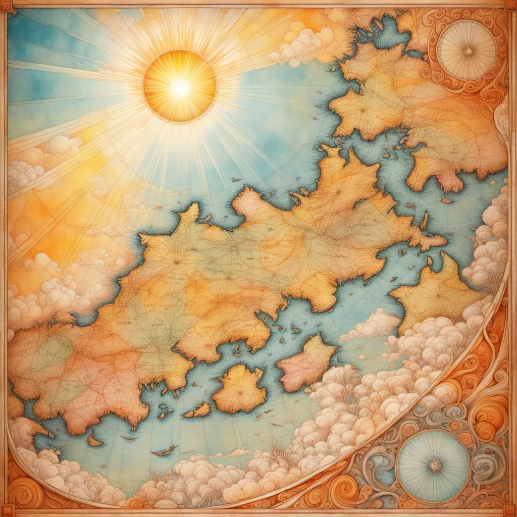 The magic land where the sun always shine...