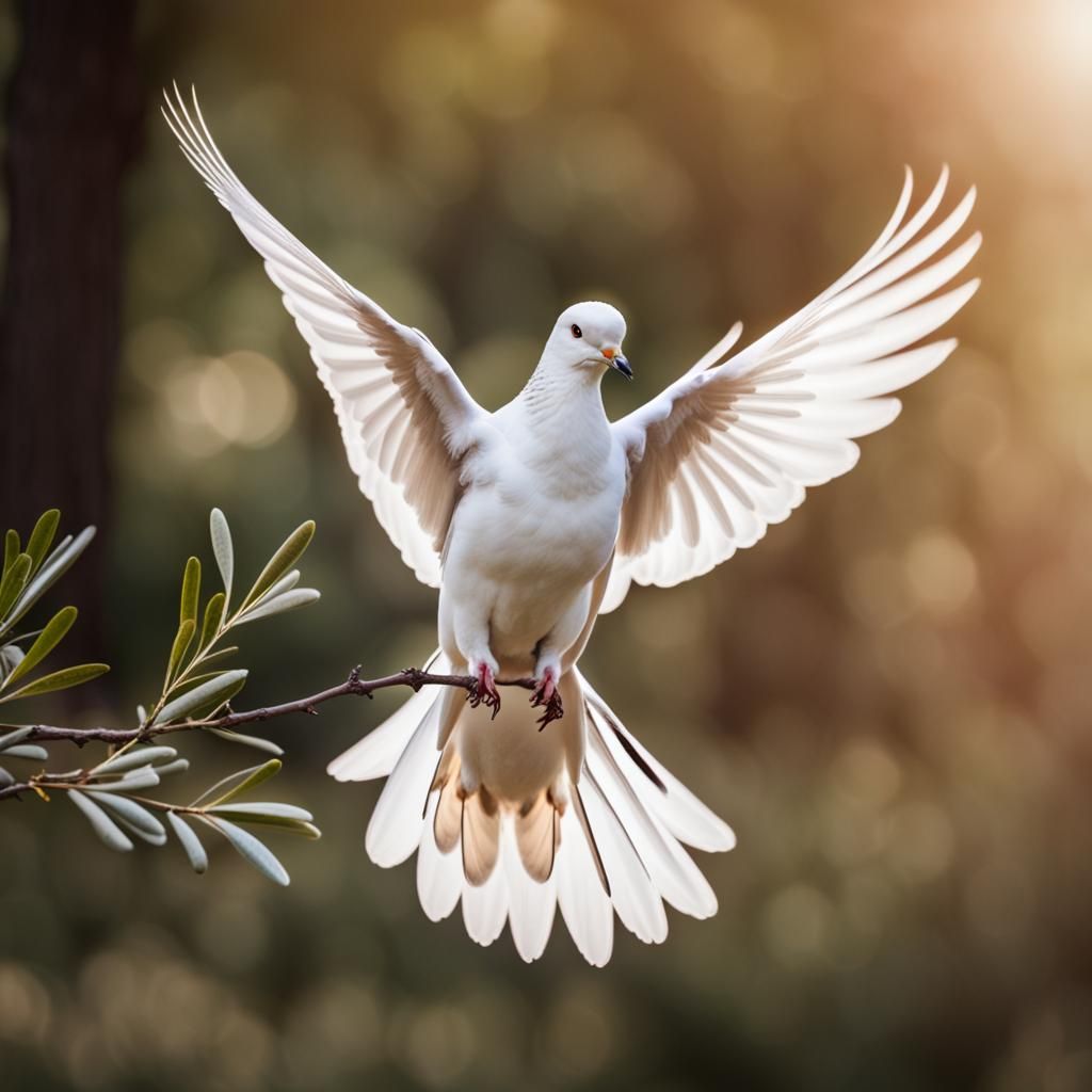 White dove