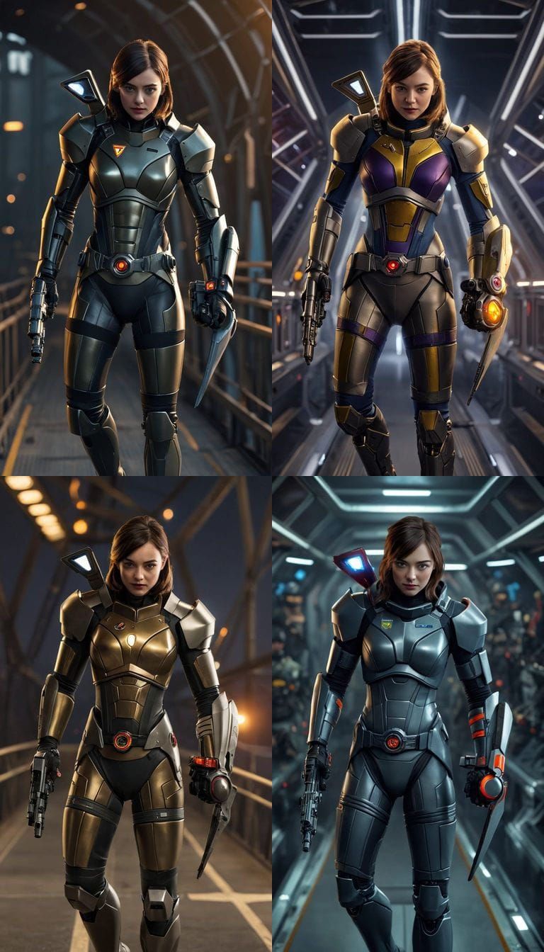 Violett Beane as Starship Commander in Mass Effect Universe