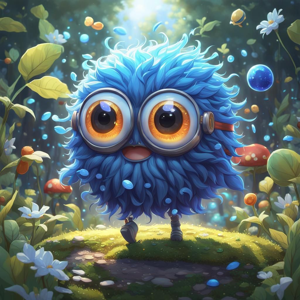 Whimsical Anime Art Invoking Infectious Wonder