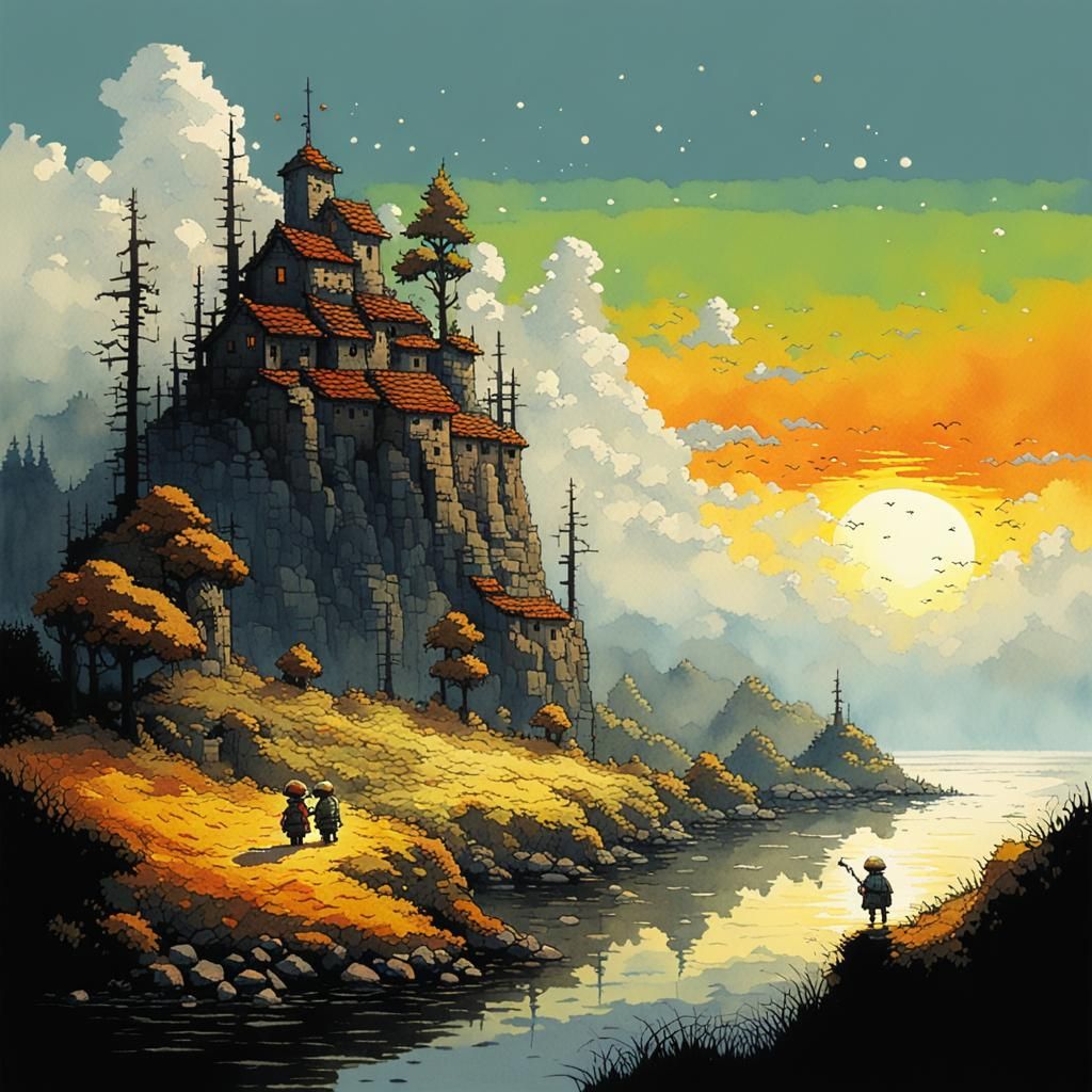 Pixelart Landscape