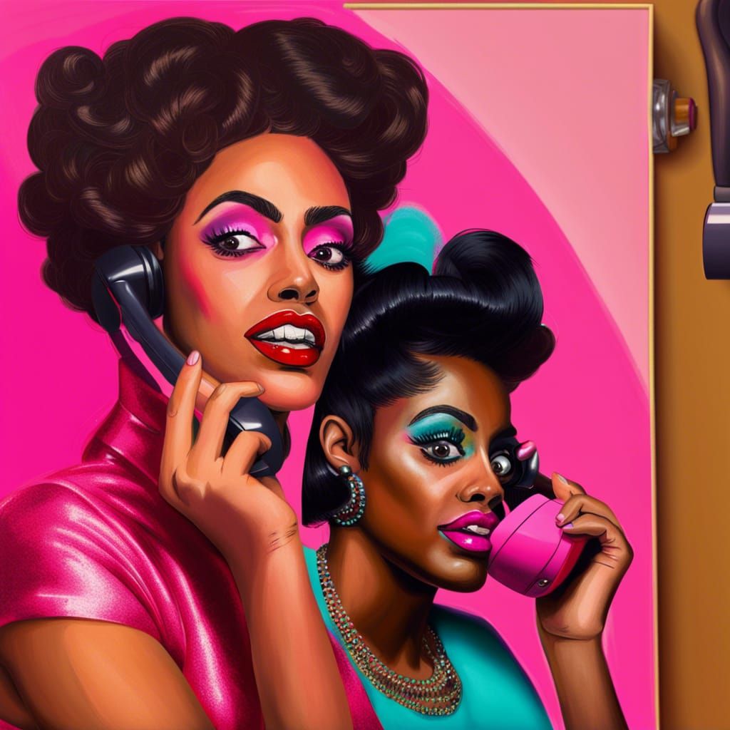 Split-Screen Portraits of Resilient Women in Conversation