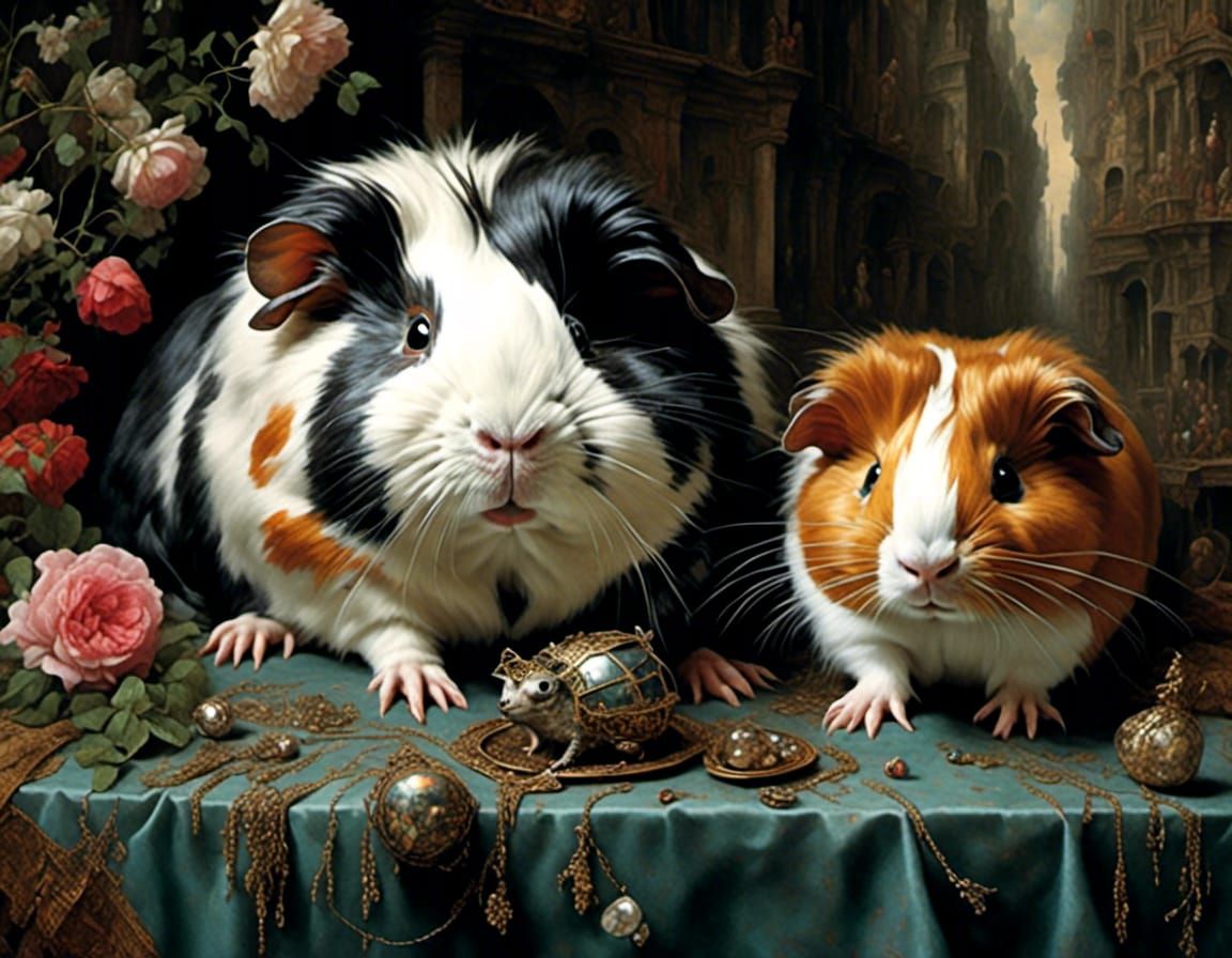 chubby guinea pigs