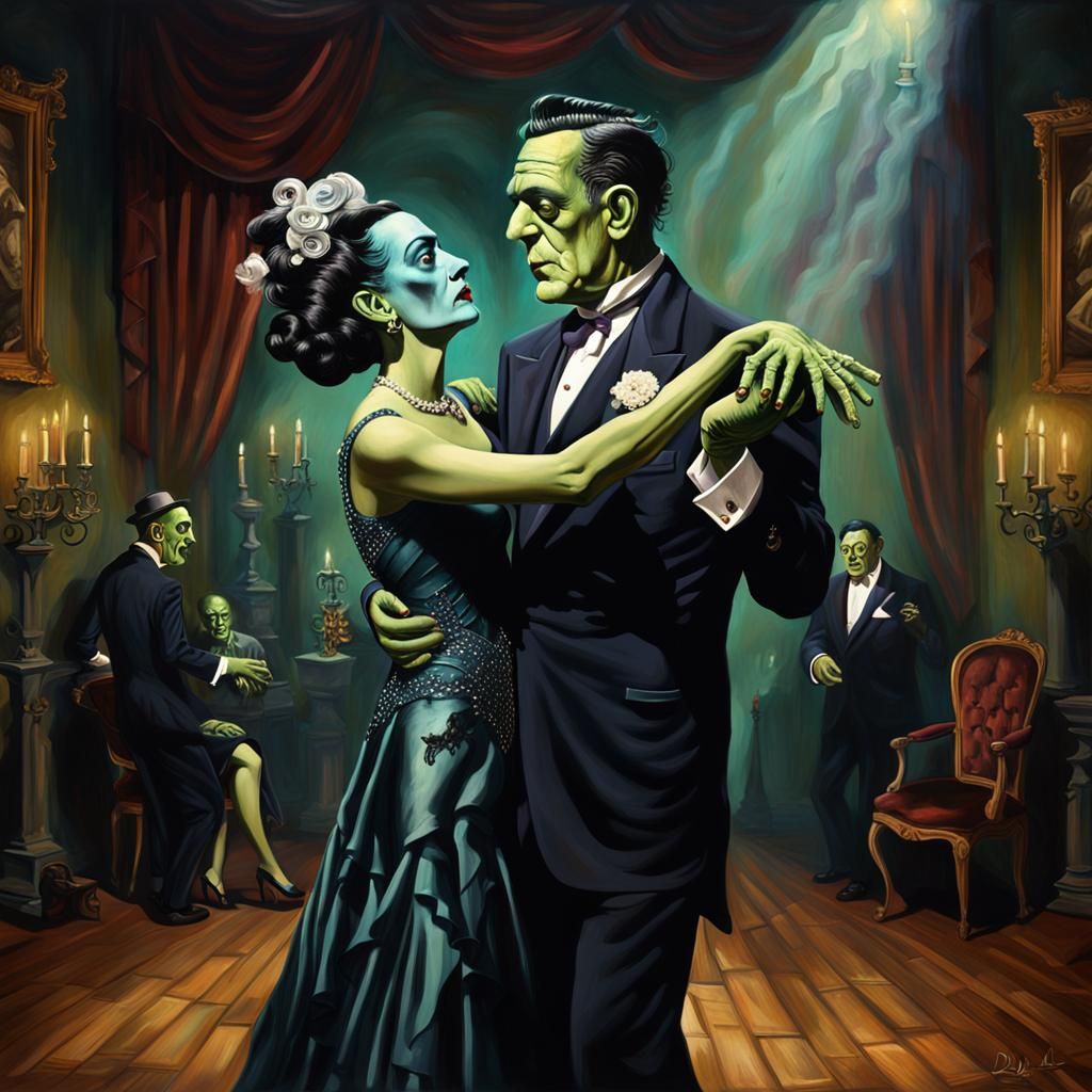 Glamorous Monster Couple Steals the Show at Exclusive Ball