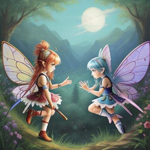 Mystical Warriors in Enchanted Lands