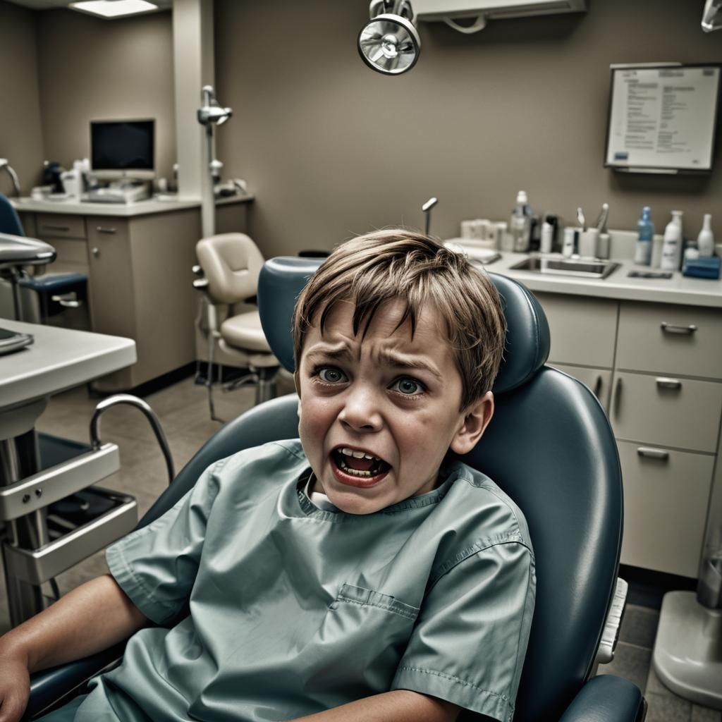 Turbulent Childhood Fears in Hyperrealistic Detail