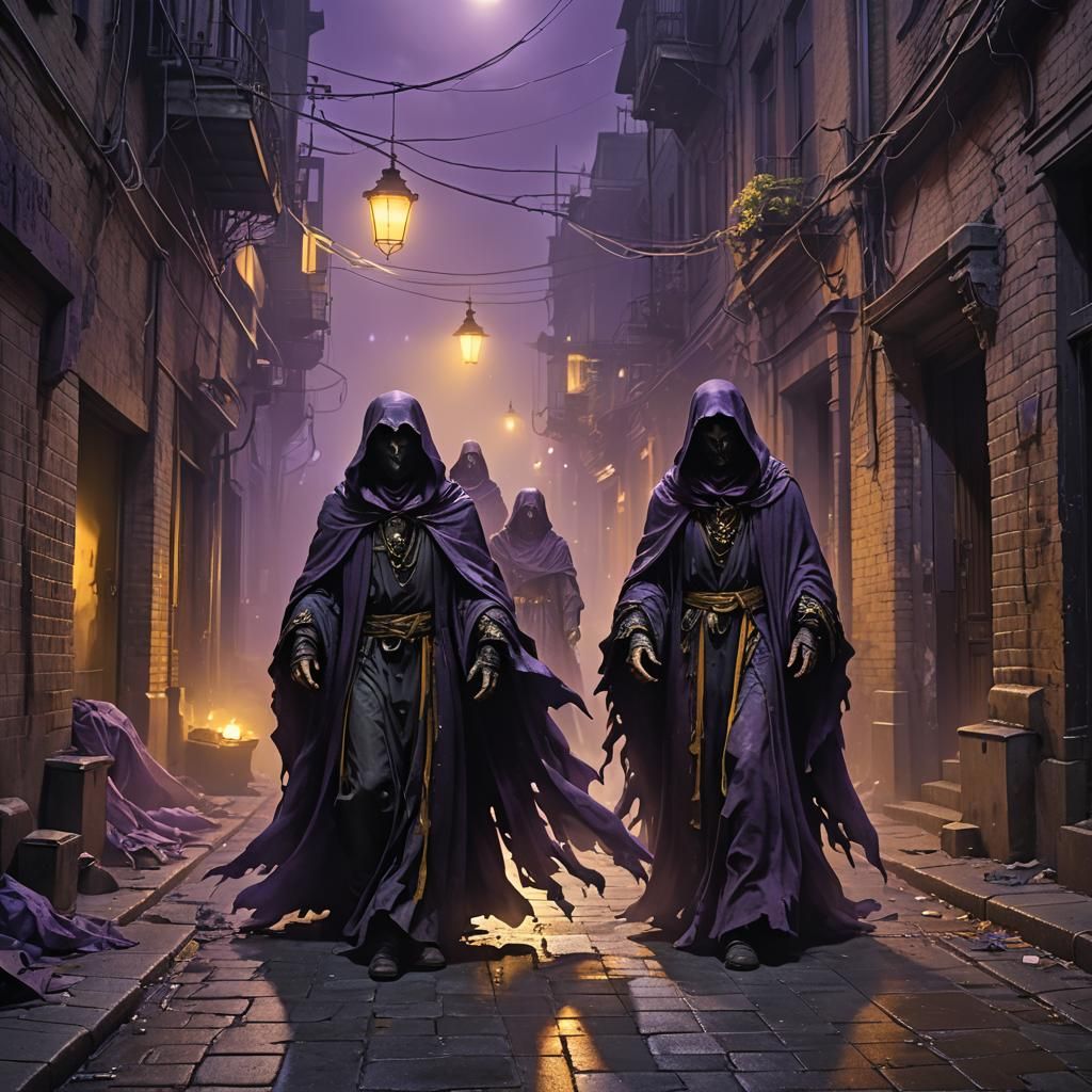 Ethereal Midnight Encounter: Dark Fantasy Masterpiece