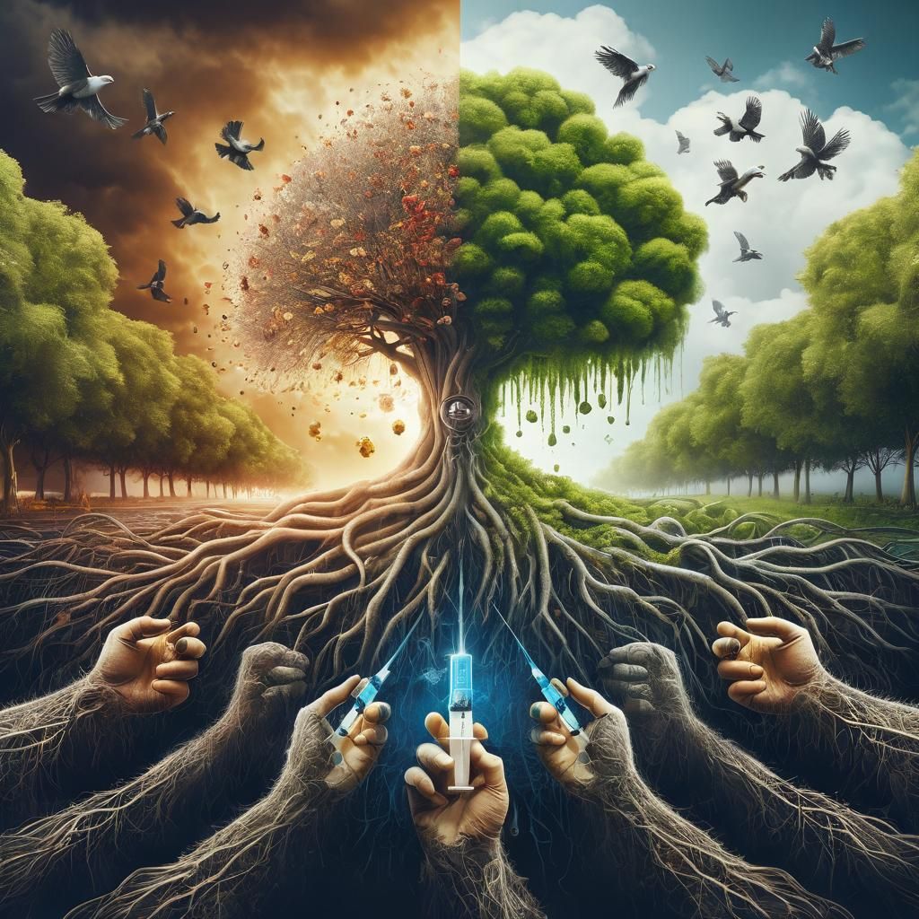 Art gone viral warning for non-immunized