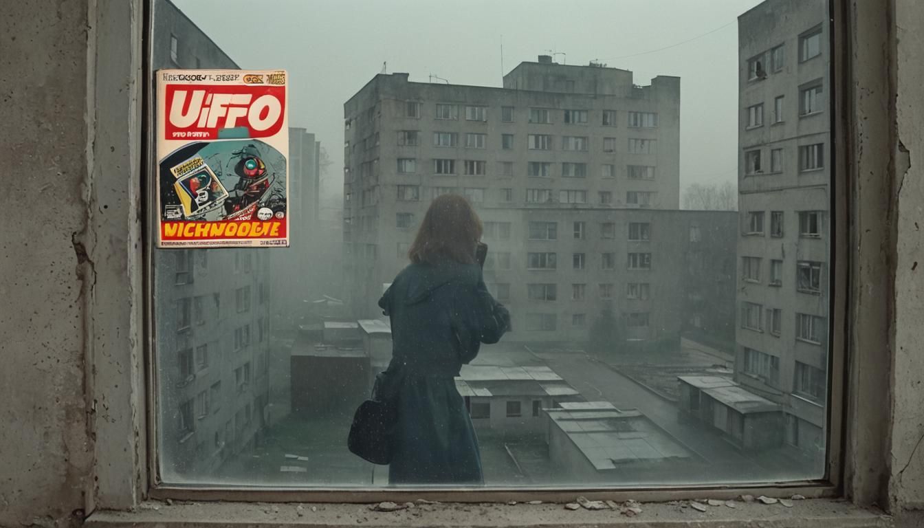 Retrofuturistic Comics Nostalgia in Abandoned Chernobyl