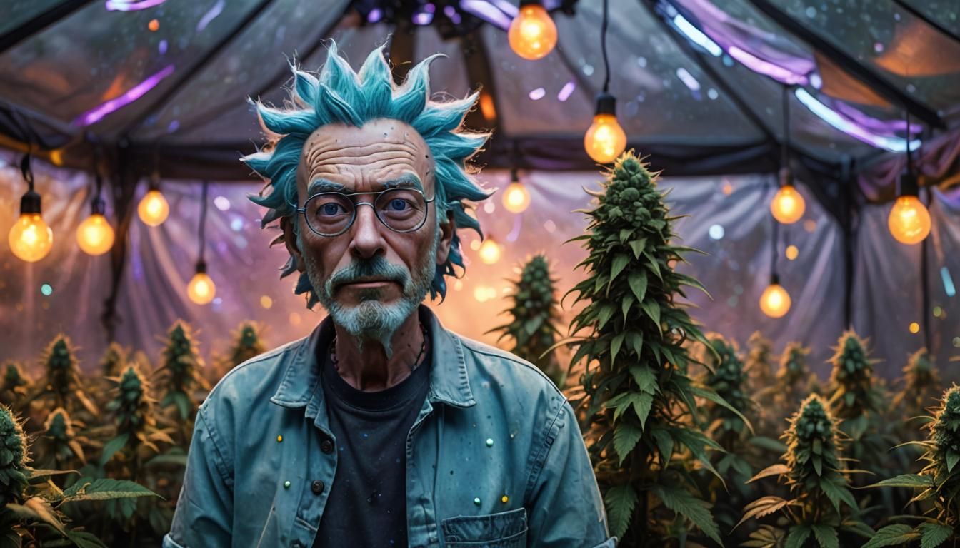 Rick Sanchez in a Cannabis Haven