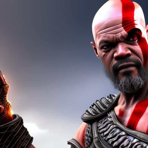 Samuel L Jackson as Epic Fantasy Warrior