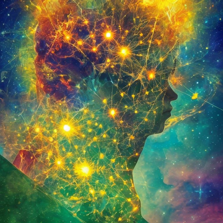 Supernova Brain Explosion in Cosmic Colors