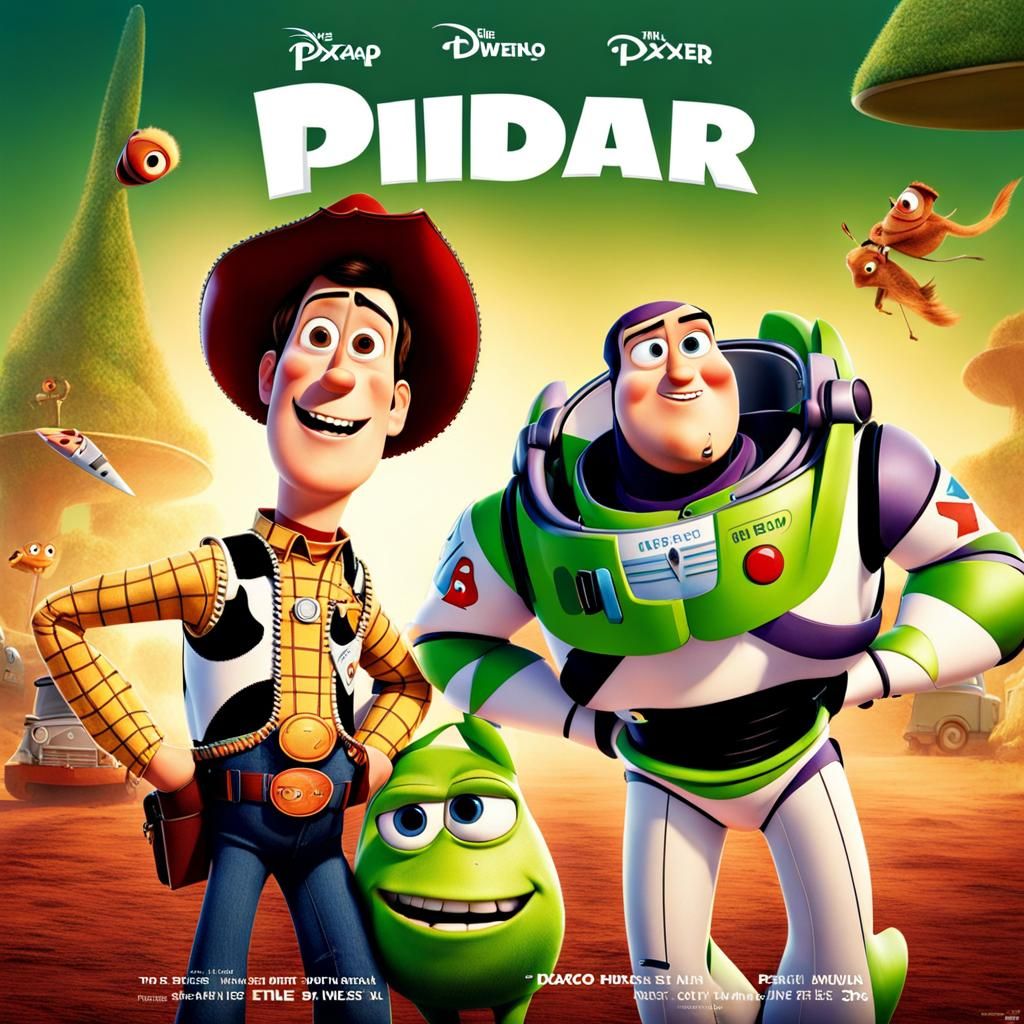 Funny Pixar Movie Poster
