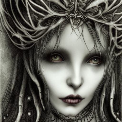 Gothic Fairy Portrait in Photorealistic Detail
